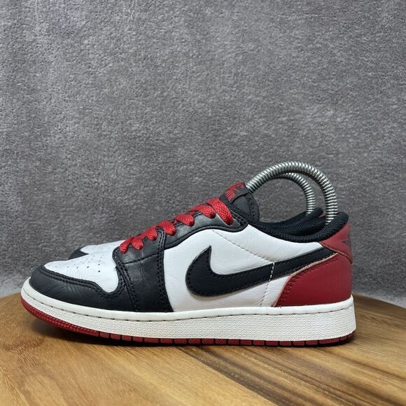 Nike Air Jordan 1 Retro Low OG White/Red CZ0858-106 Shoes 4.5Y Women's Size 6 - Picture 3 of 9